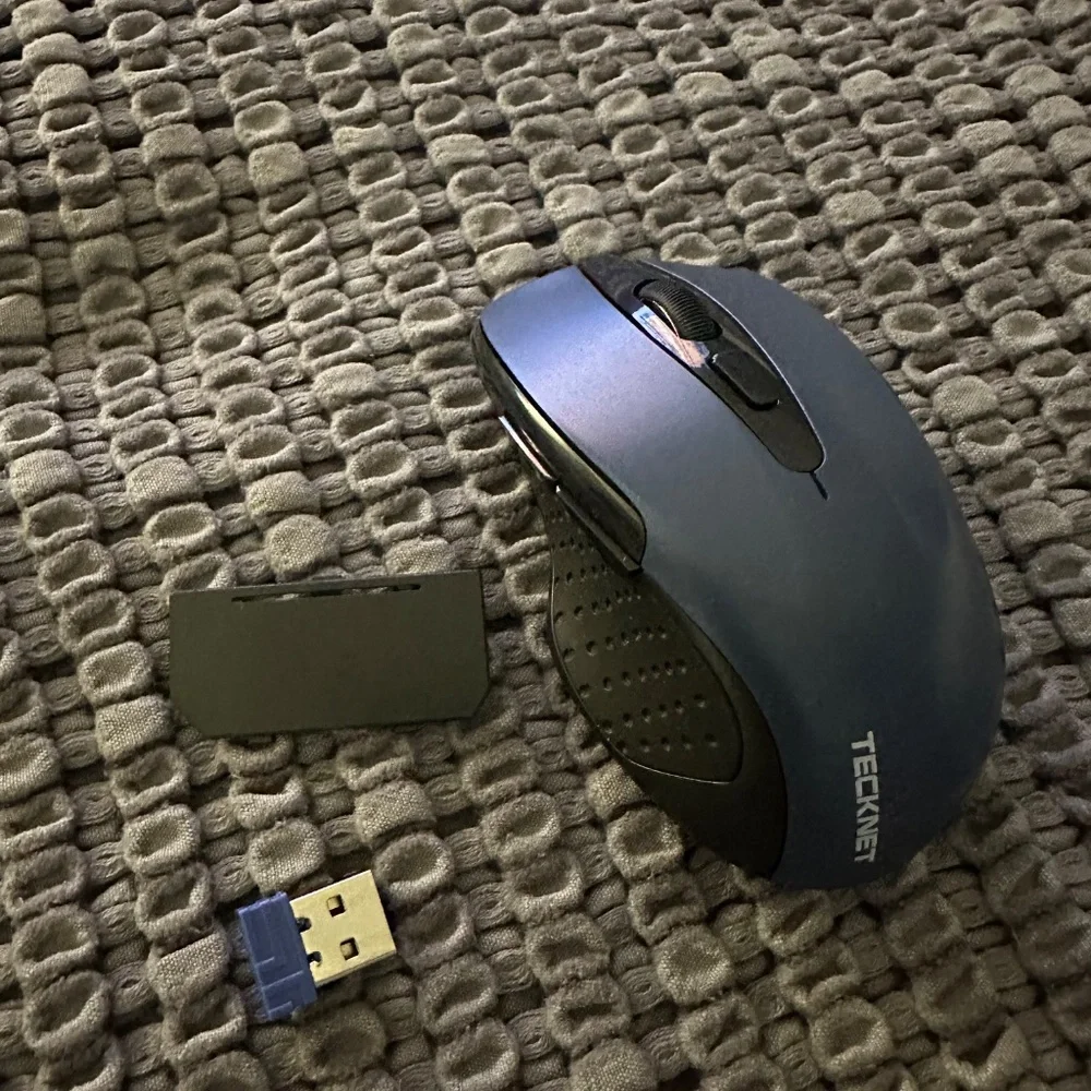 Tecknet Cordless Mouse Blue Model M003